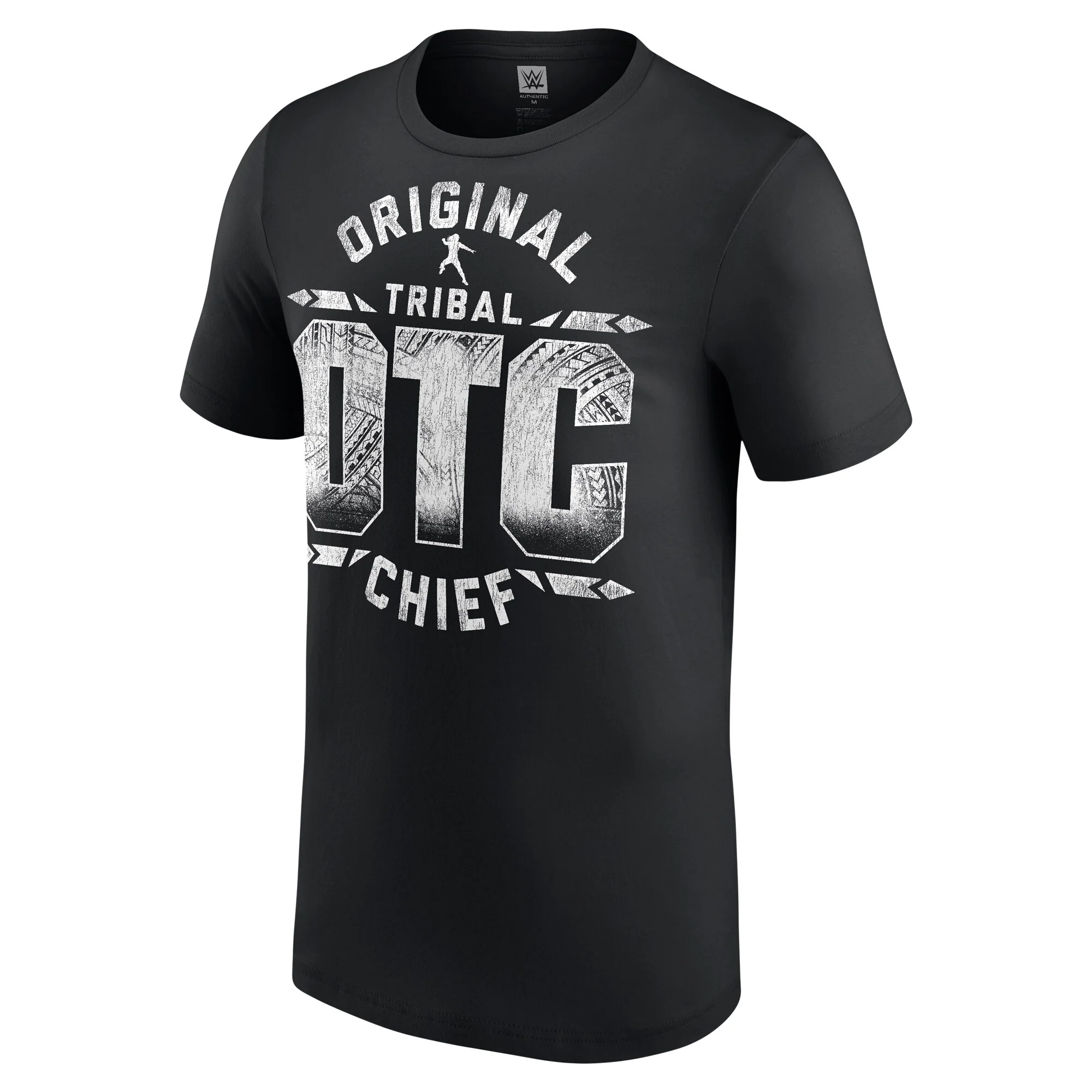 Men's WWE Roman Reigns OTC 10 Star Black T-Shirt