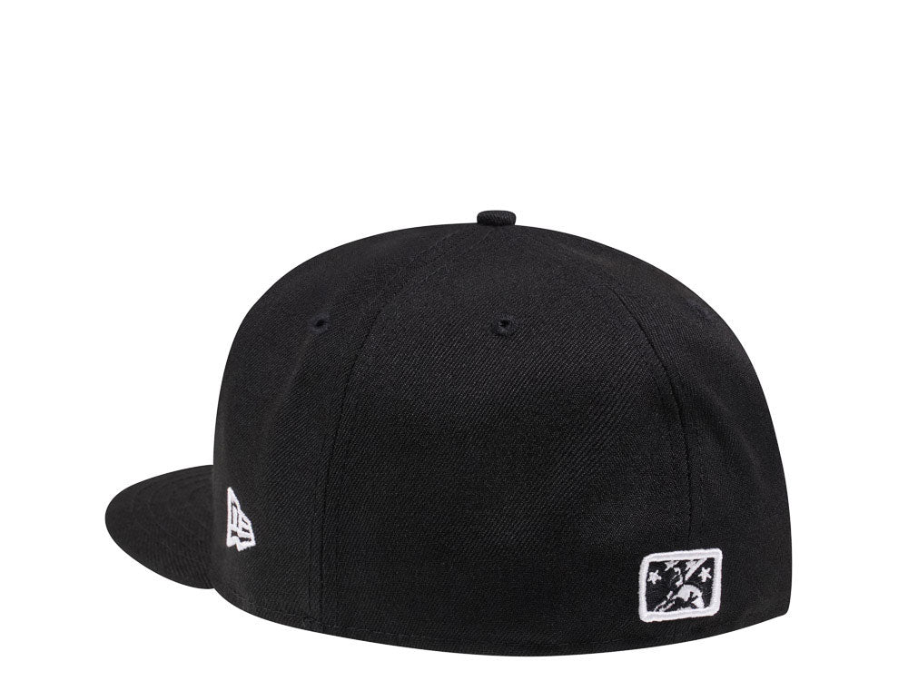 Birmingham Barons New Era Jordan Era 59FIFTY Fitted Hat - Black