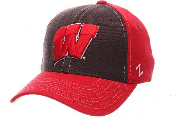 Zephyr NCAA Wisconsin Badgers Men's Powerhouse Z-Fit Cap