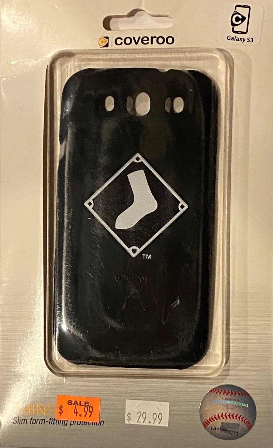 Chicago White Sox Side Patch Galaxy S3 Phone Case