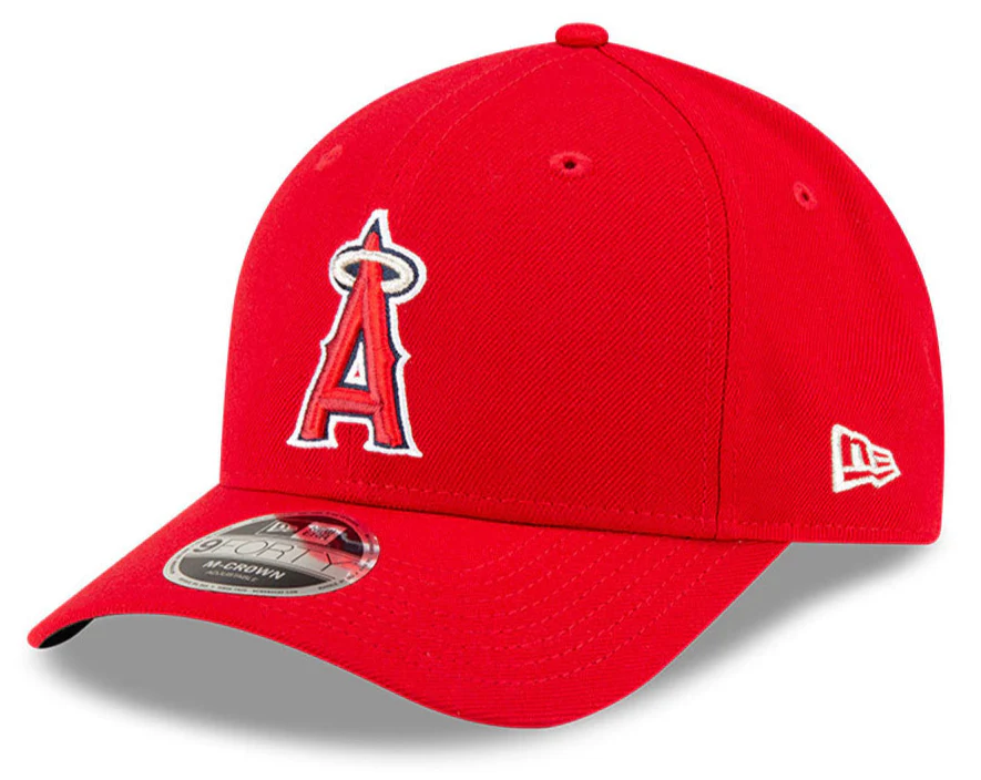 Los Angeles Angels Angels Red New Era Player Replica M-Crown 9FORTY Adjustable Hat