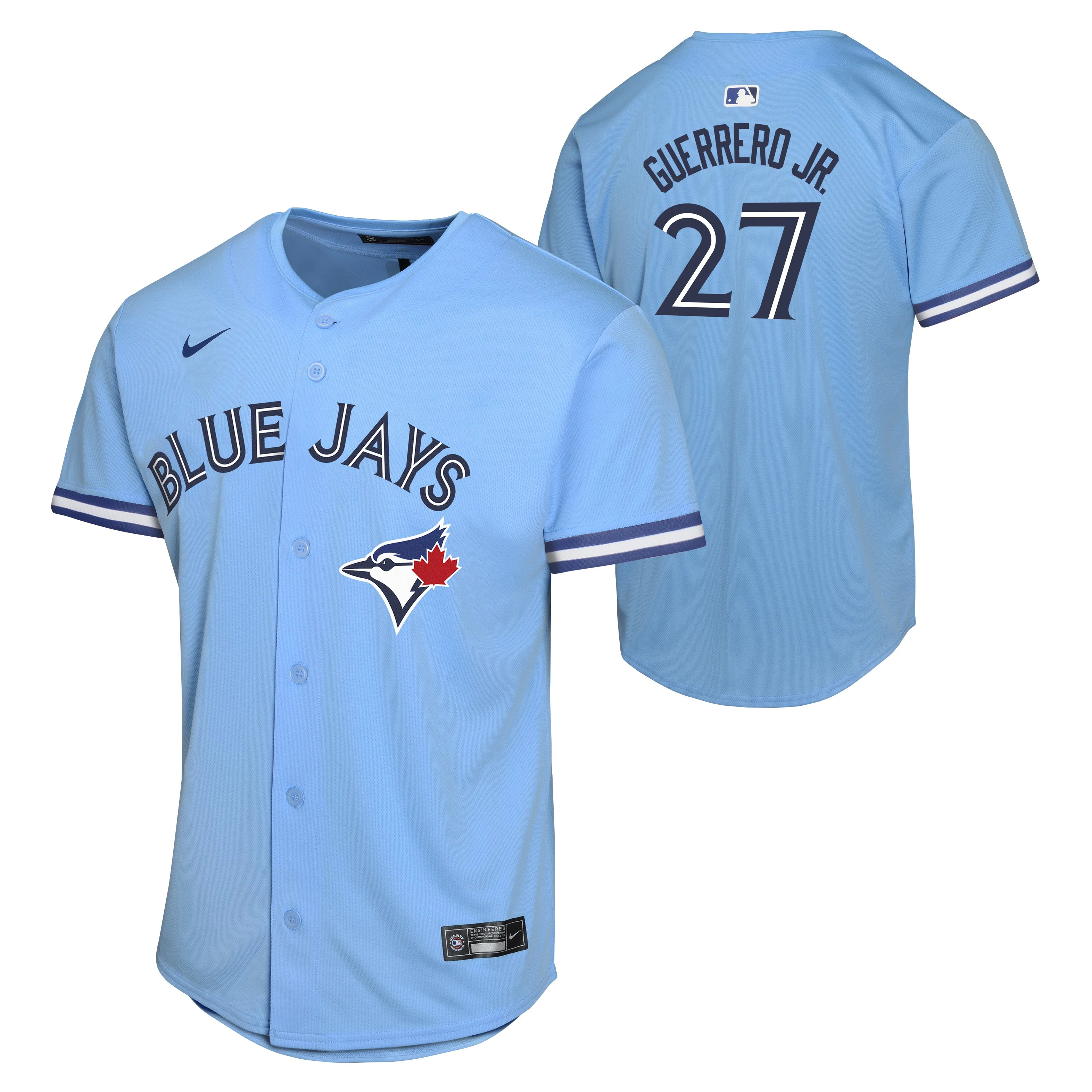 NIKE Youth Vladimir Guerrero Jr. Toronto Blue Jays Cobalt Blue Alternate Replica Game Jersey