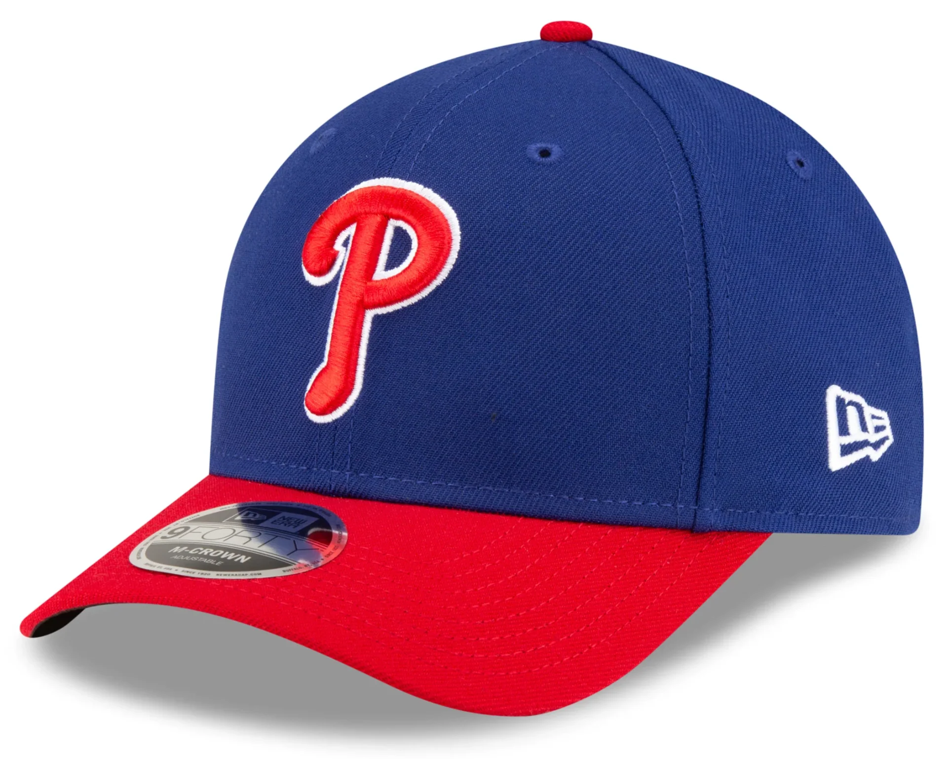 Philadelphia Phillies 2 Tone Royal/Red Alternate New Era Player Replica M-Crown 9FORTY Adjustable Hat