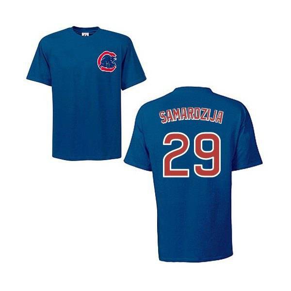 Chicago Cubs Jeff Samardzija Youth Player T-Shirt