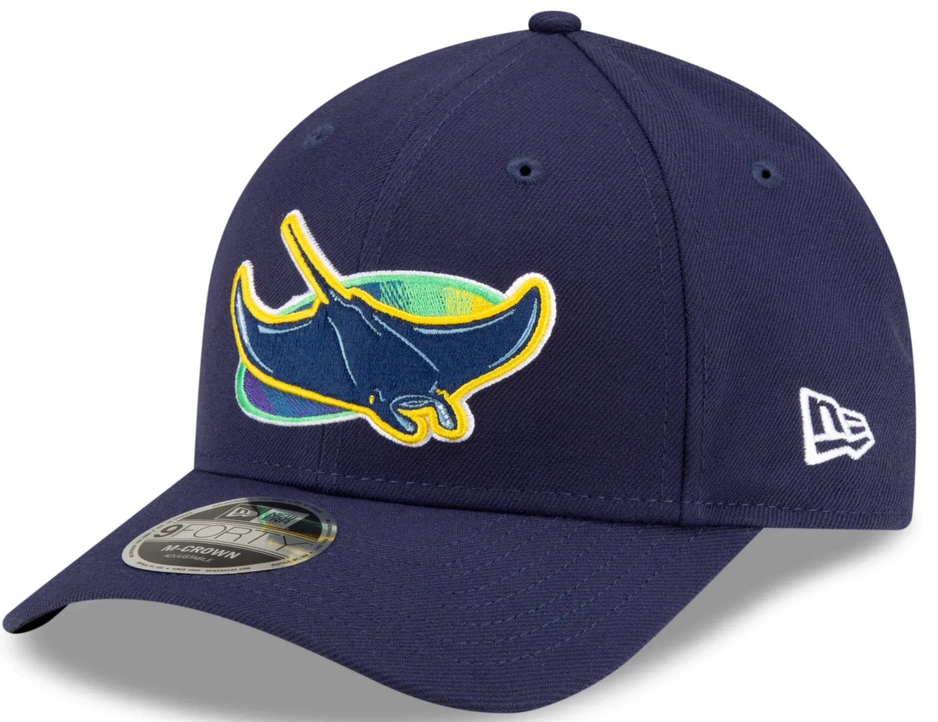 Tampa Bay Rays Alternate Navy New Era Player Replica M-Crown 9FORTY Adjustable Hat