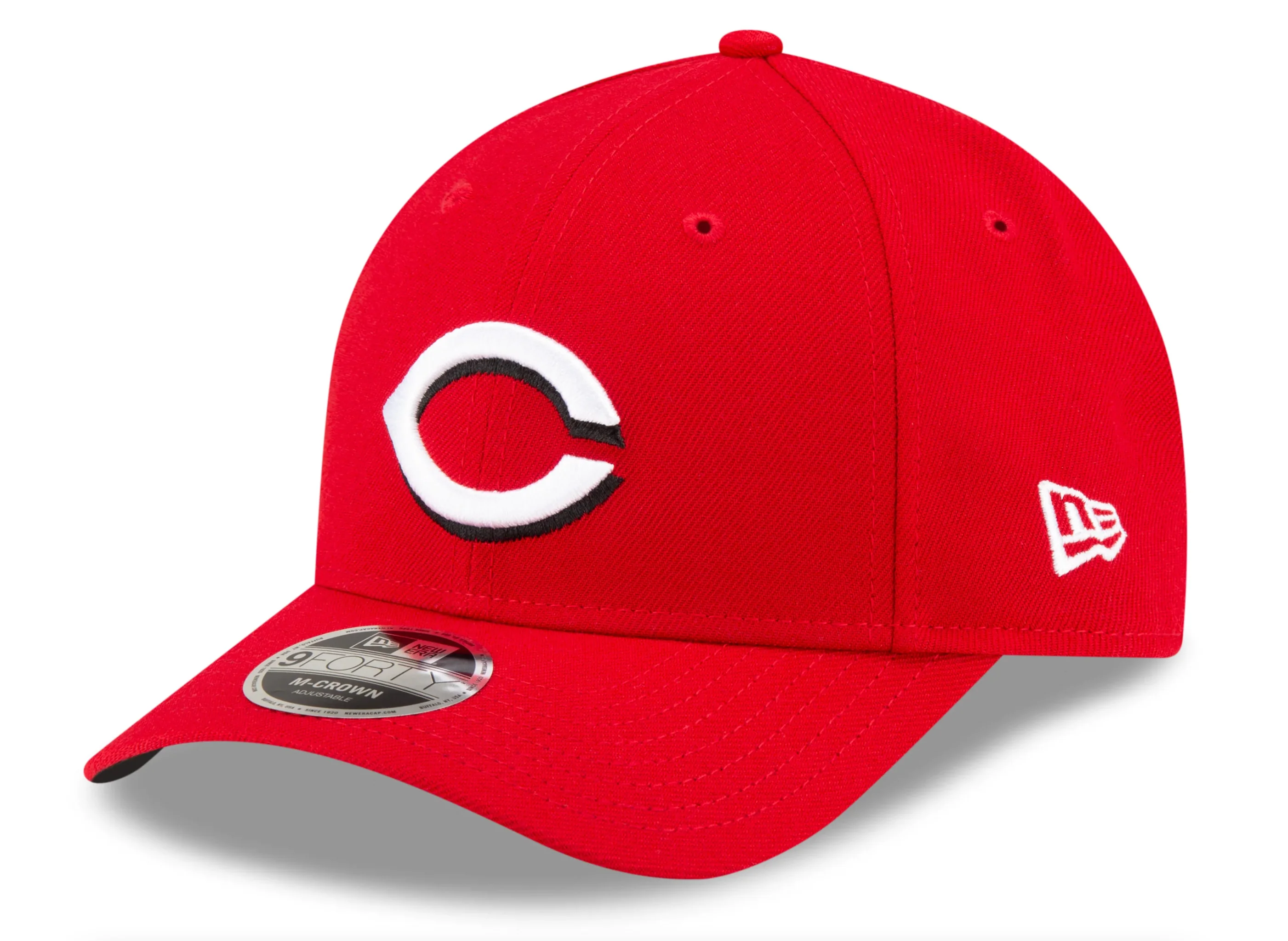 Cincinnati Reds New Era Red Player Replica M-Crown 9FORTY Adjustable Hat