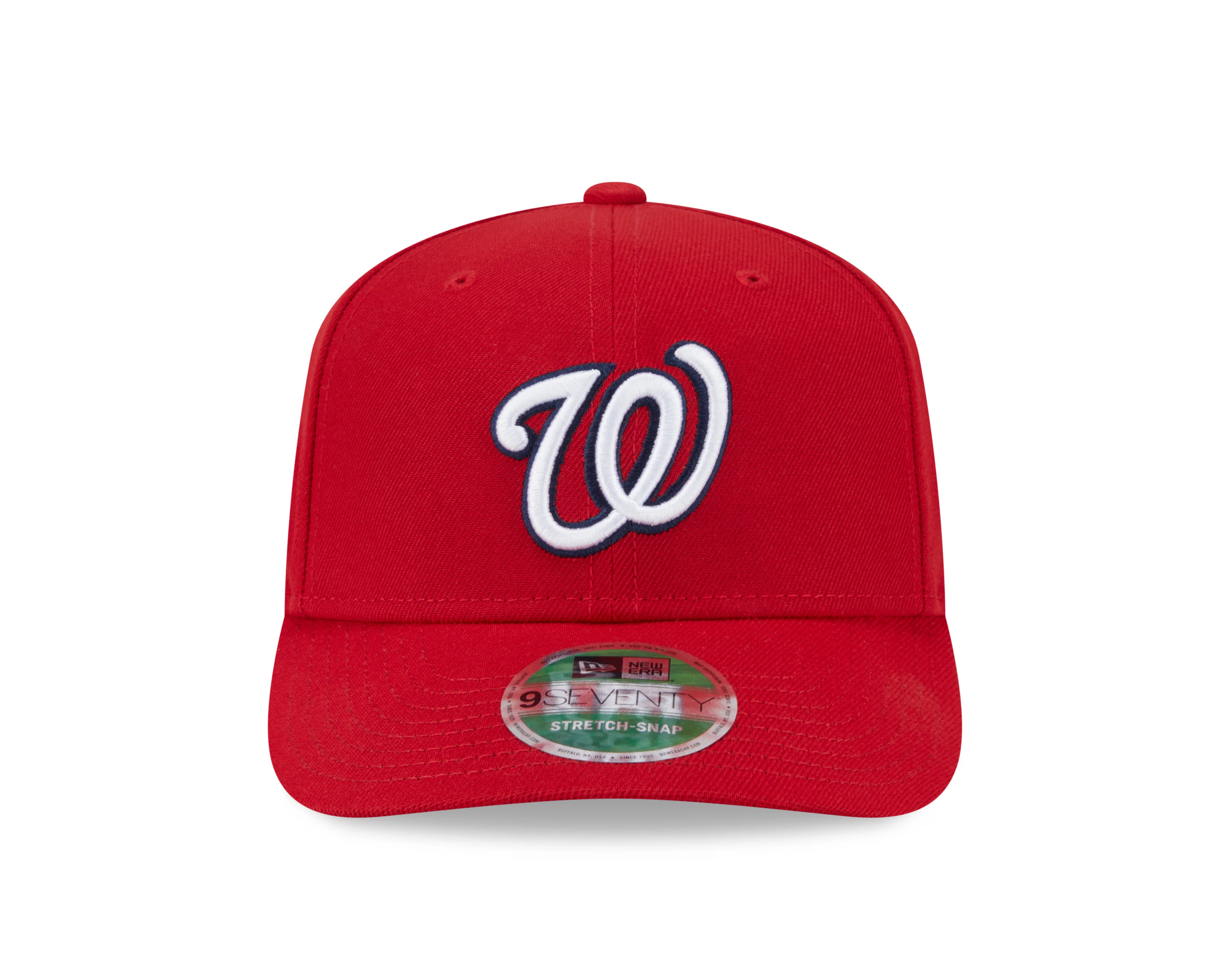 Washington Nationals Red New Era Player Replica 9SEVENTY Stretch Snap Adjustable Hat