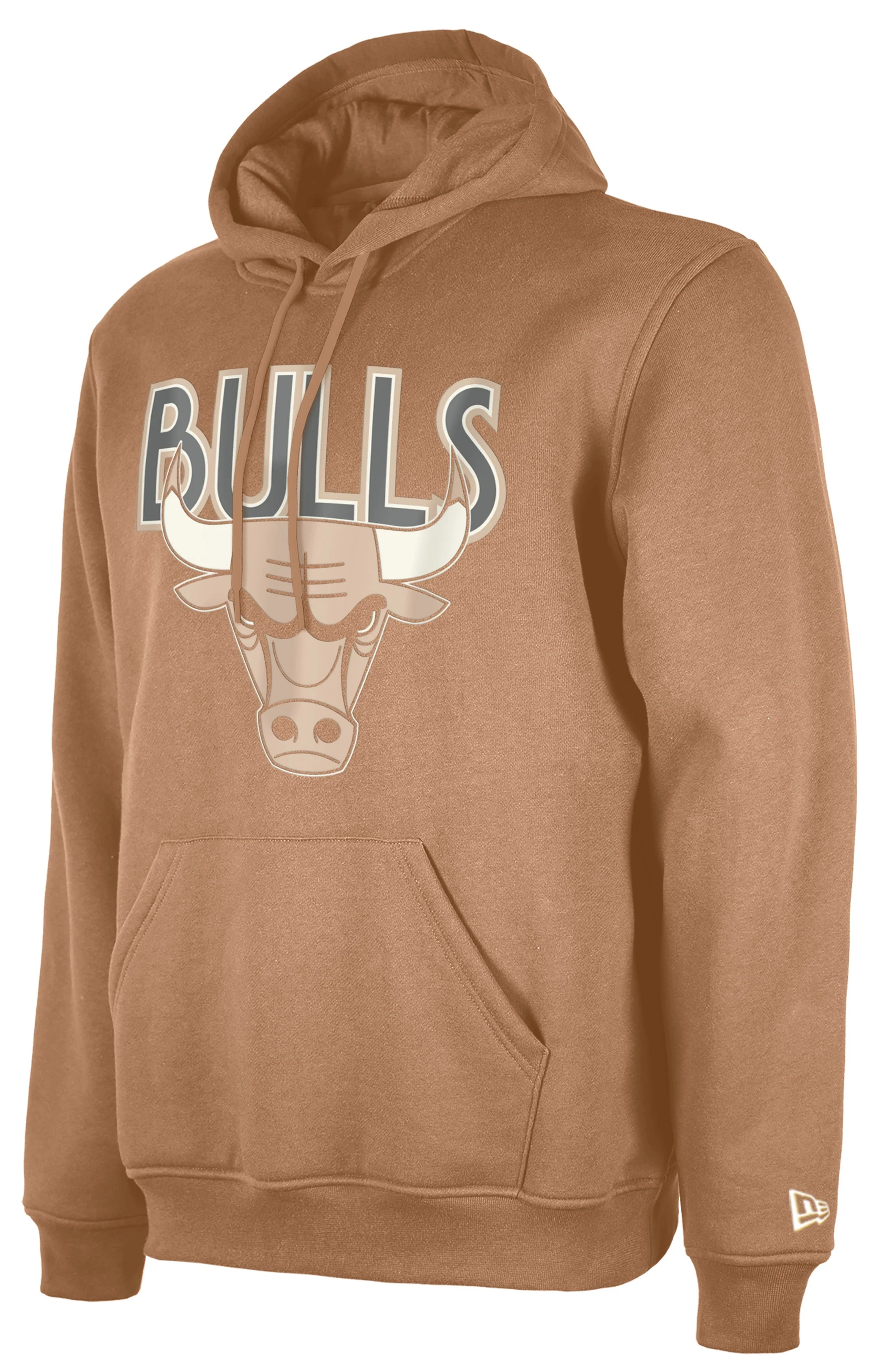 Men's Chicago Bulls New Era Wheat City Edition Pullover Hoodie