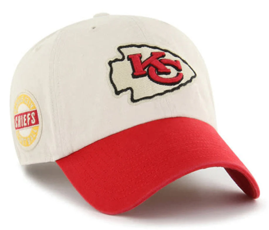 Kansas City Chiefs Sidestep Clean Up Adjustable Hat By 47 Brand