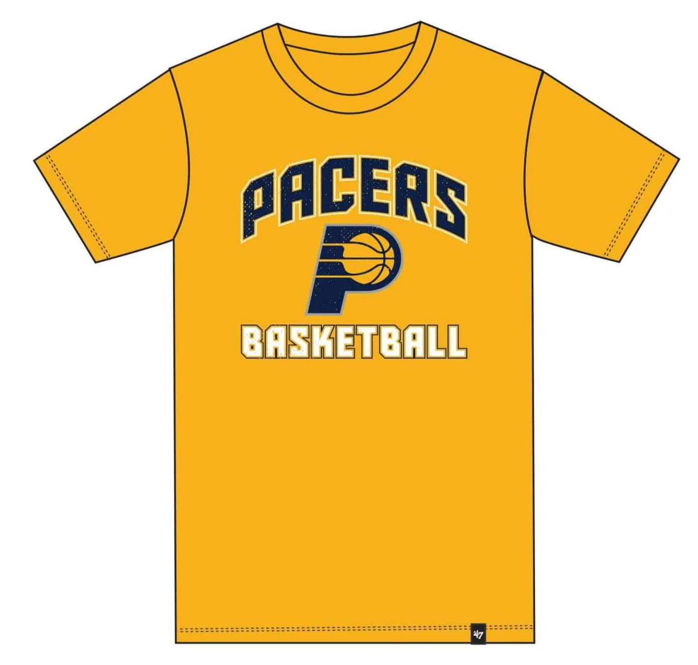 Men's Indiana Pacers Super Rival Tee By ’47 Brand