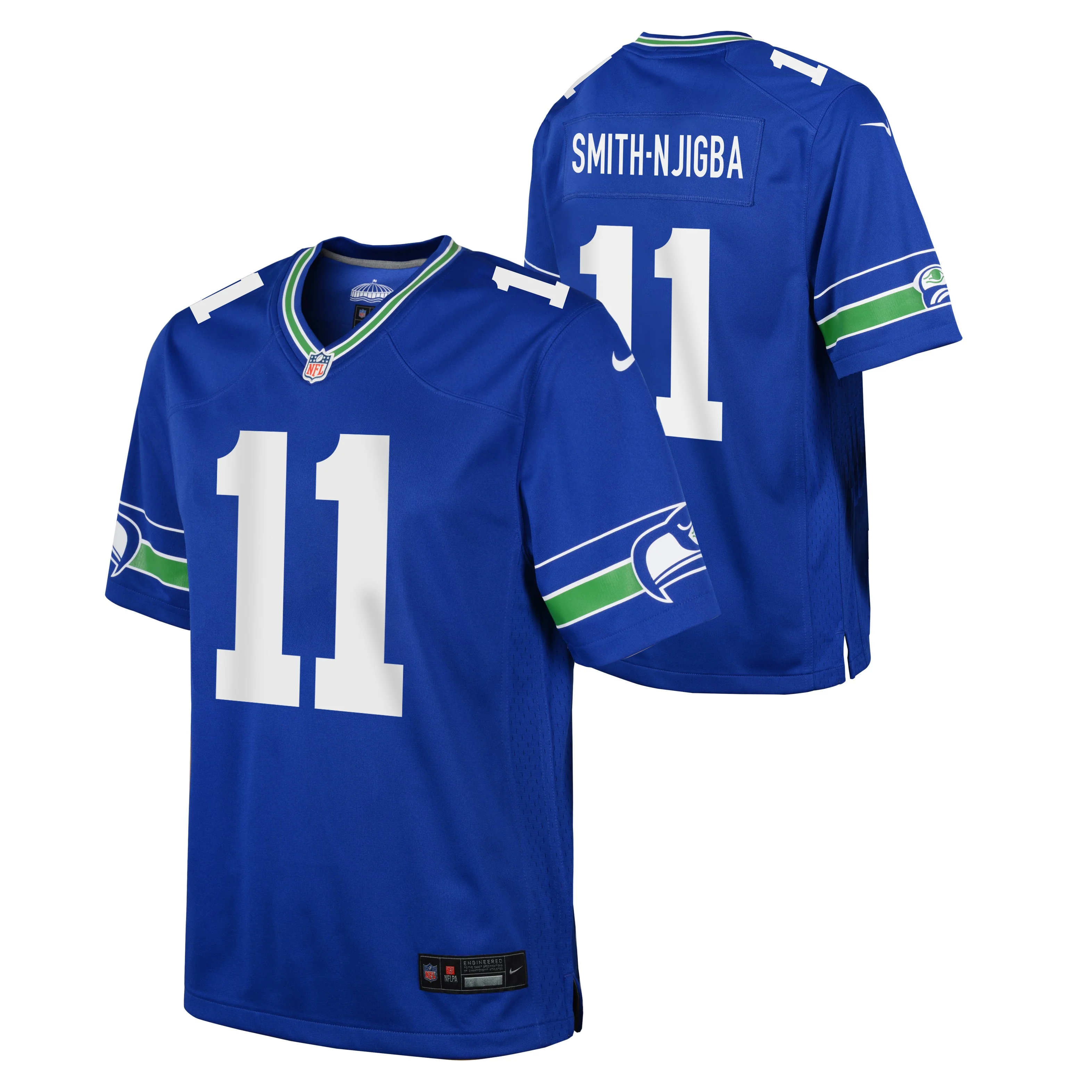 Youth Jaxon Smith-Njigba Seattle Seahawks Nike Royal Alternate Game Jersey