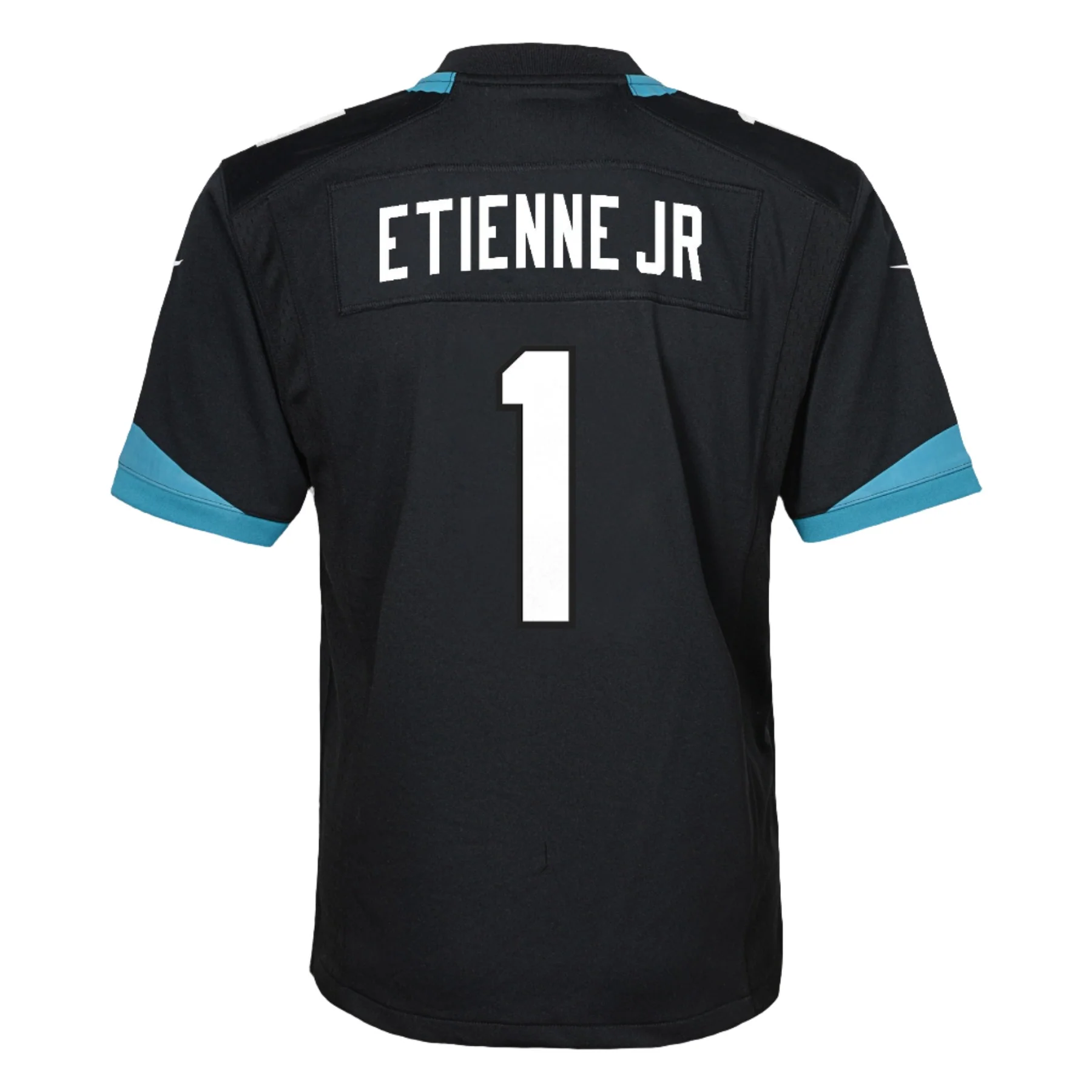 Youth Jacksonville Jaguars Travis Etienne Nike Black Alternate Game Jersey
