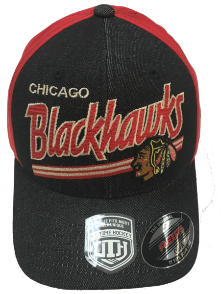 Men's Chicago Blackhawks Strides Structured Flexfit Hat