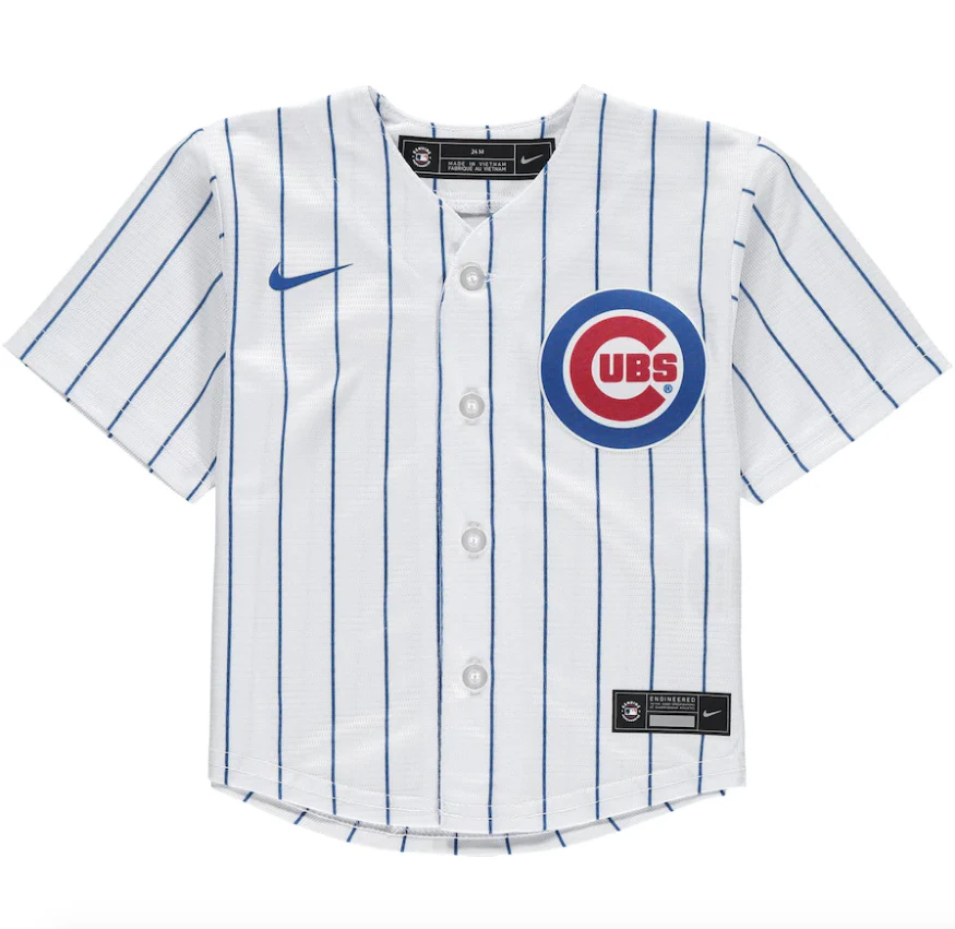 Dansby Swanson Infant Chicago Cubs Nike Home White Replica Team Jersey