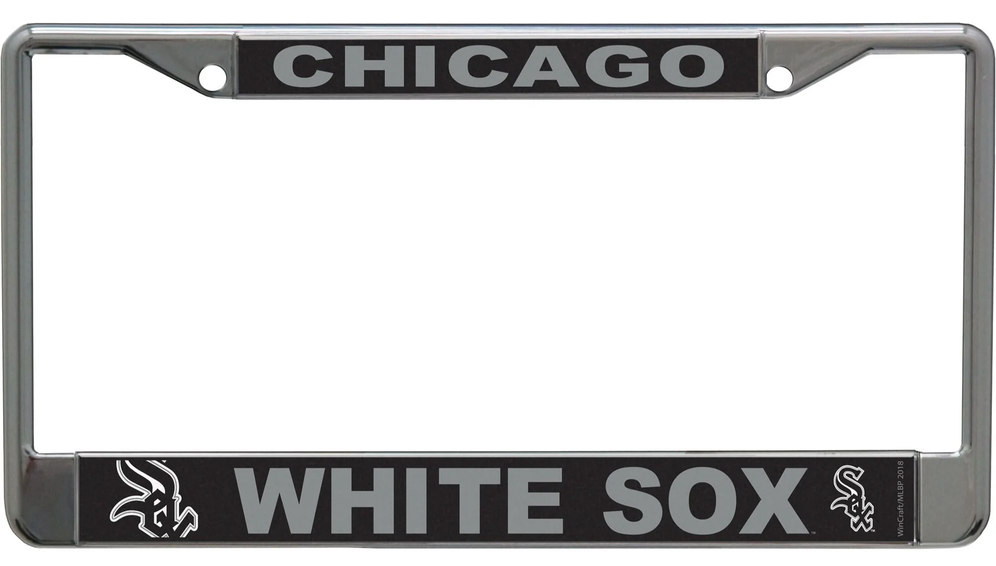 MLB Chicago White Sox Chrome Mega License Plate Frame