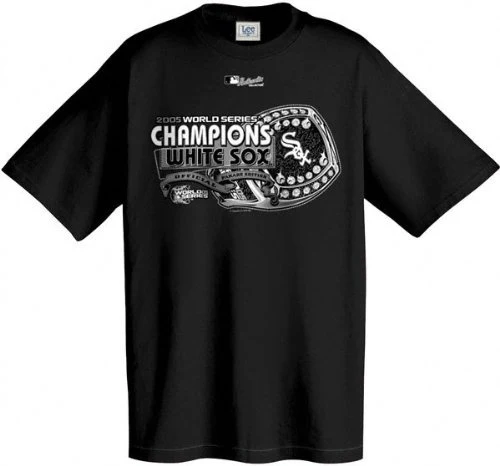 Men's Chicago White Sox 2005 World Series Champions Parade T-Shirt