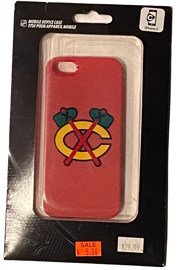 Chicago Blackhawks Tomahawk Logo Iphone 5
