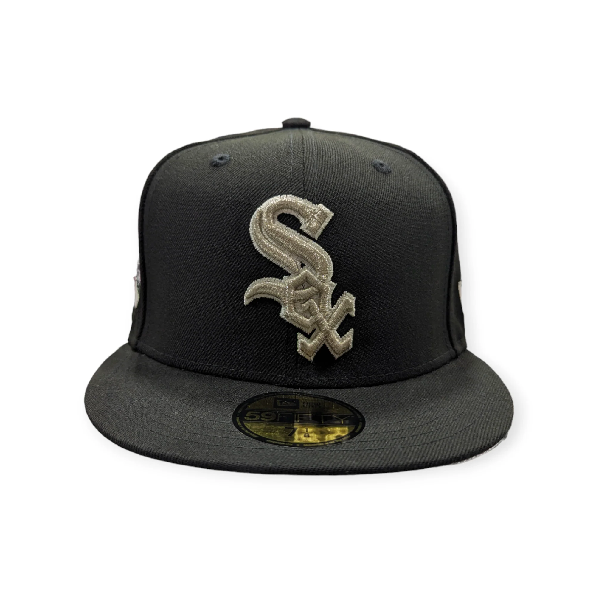 Chicago White Sox Black/Platinum New Era 2005 World Series 59FIFTY Fitted Hat
