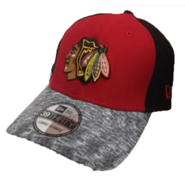 NHL Chicago Blackhawks New Era Tech Stir 39Thirty Flex Fit Hat