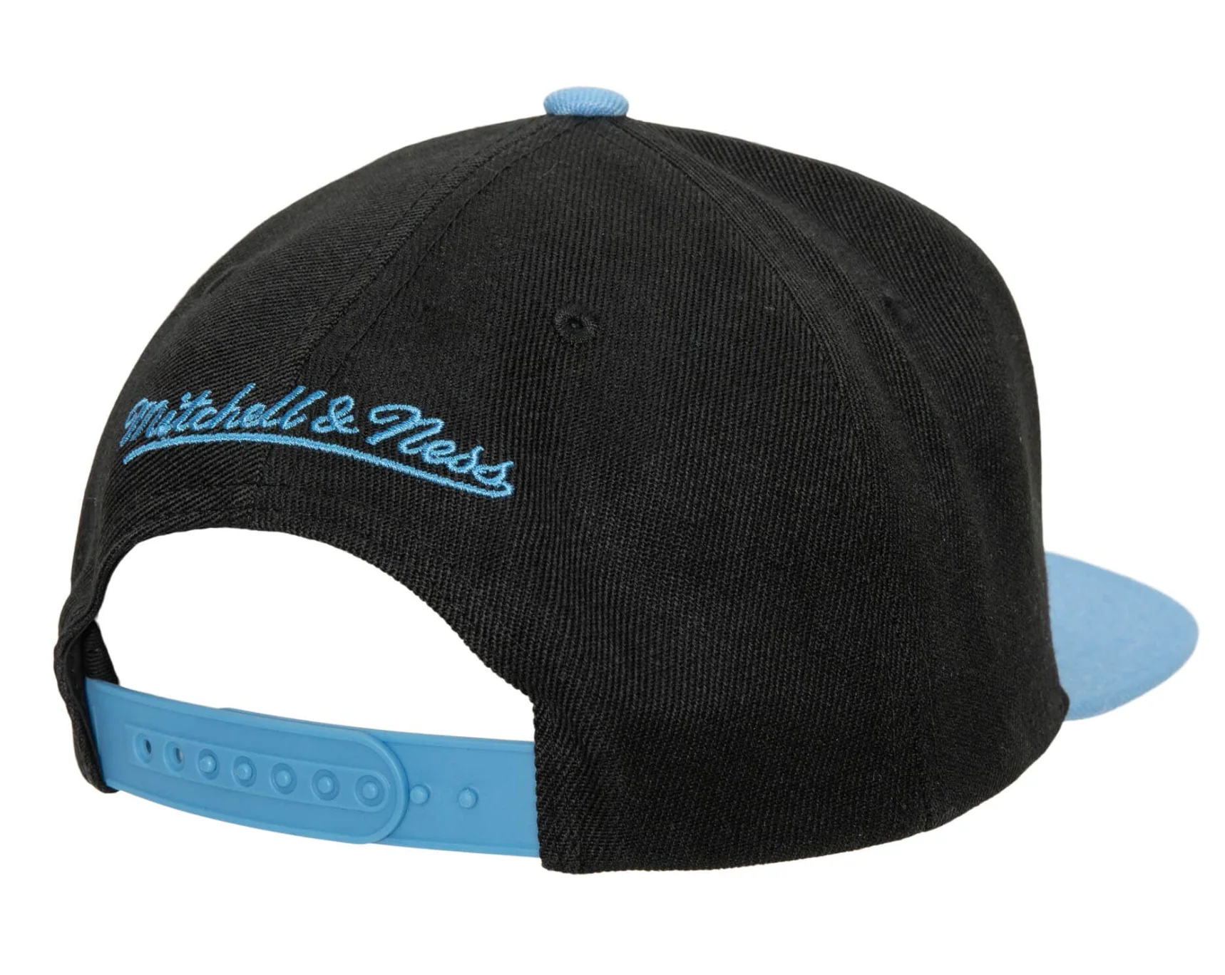 Men's Denver Nuggets Mitchell & Ness Hardwood Classics Reload 2.0 Snapback Hat - Black/Blue