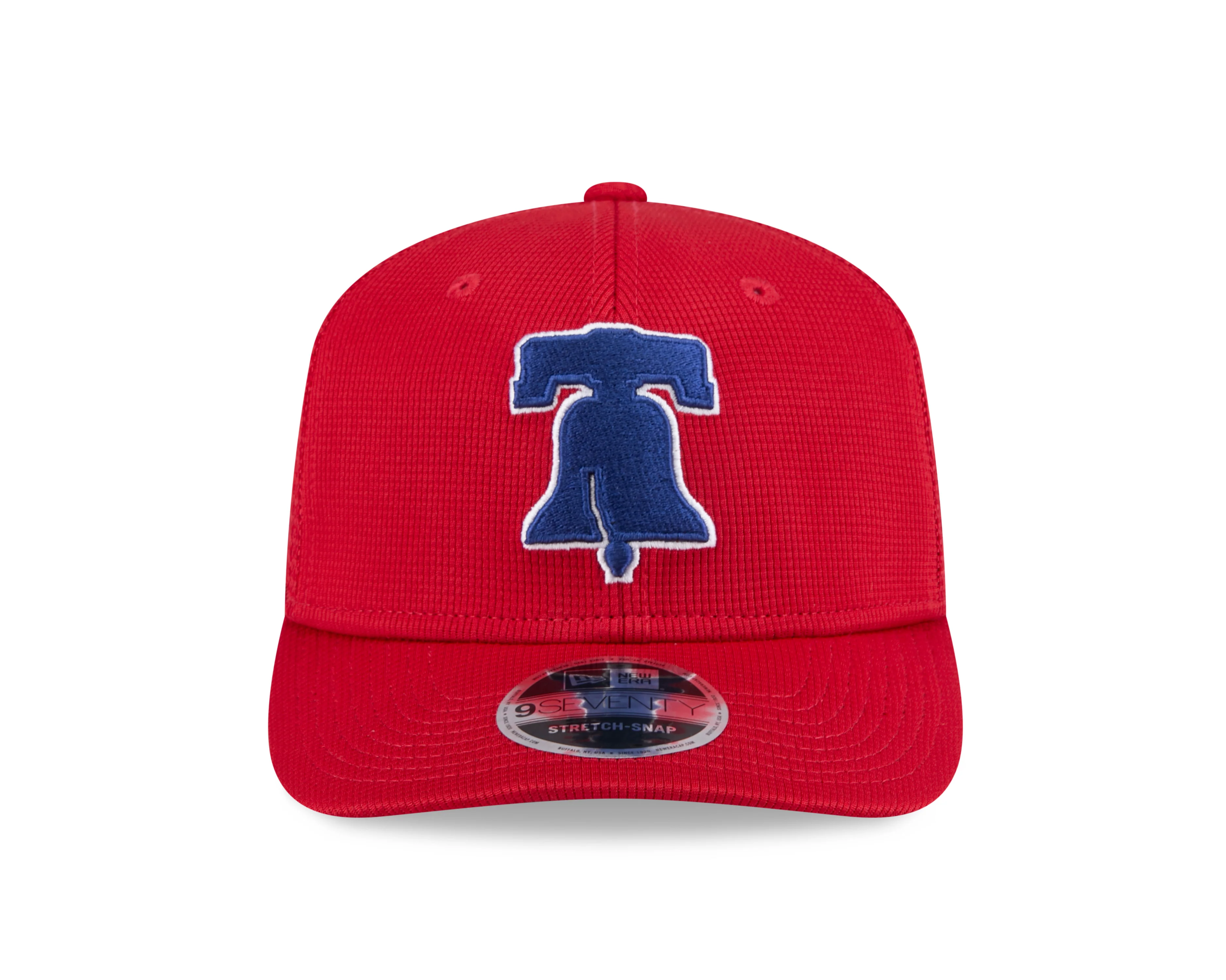 Philadelphia Phillies New Era Red 2025 Spring Training 9SEVENTY Trucker Hat With Patch