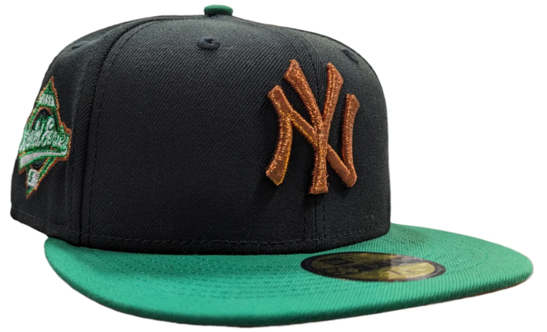 Men's New York Yankees Black/Kelly Green/Rust New Era 59FIFTY Fitted Hat