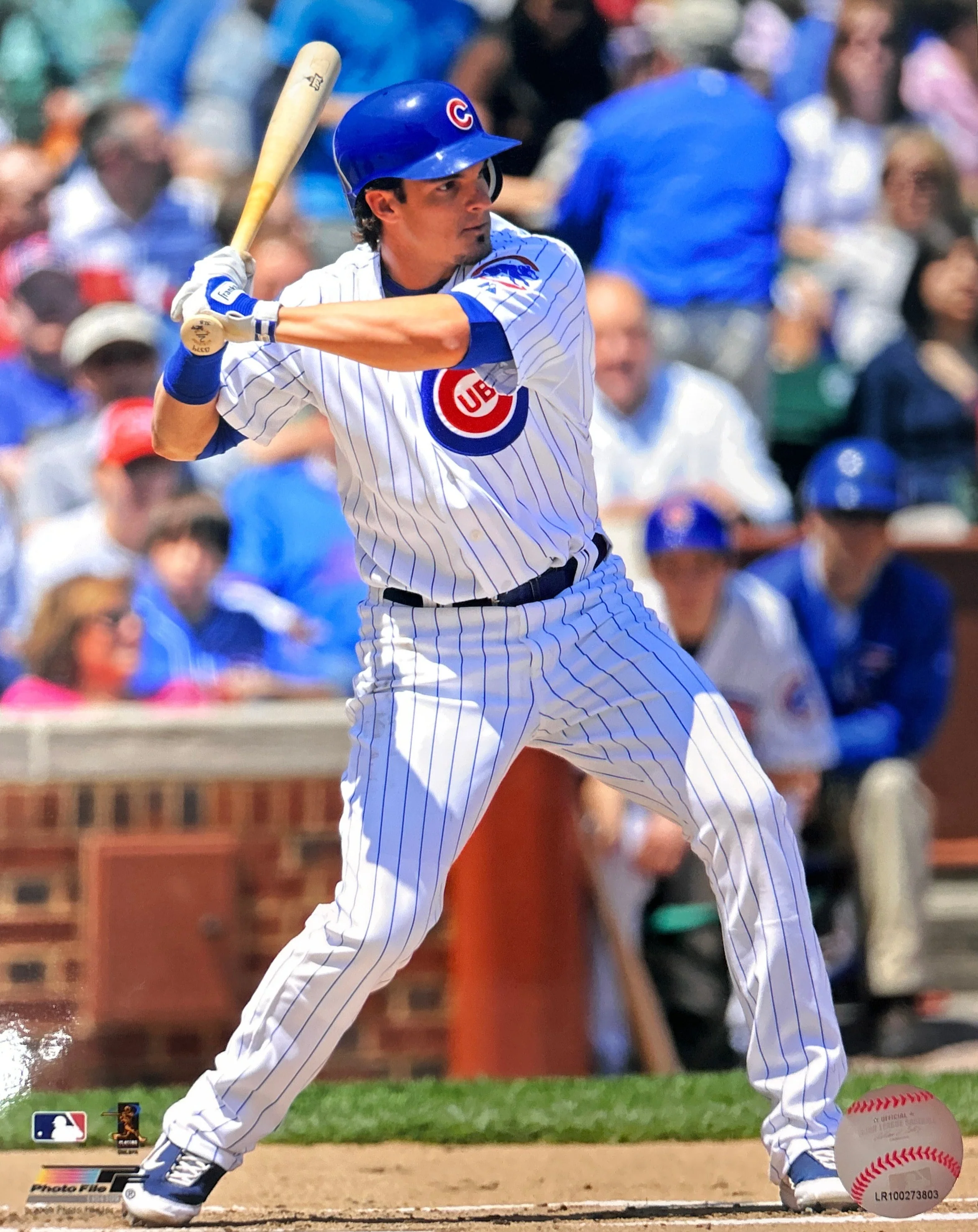 Ryan Theriot Chicago Cubs Action Photo (8X10)