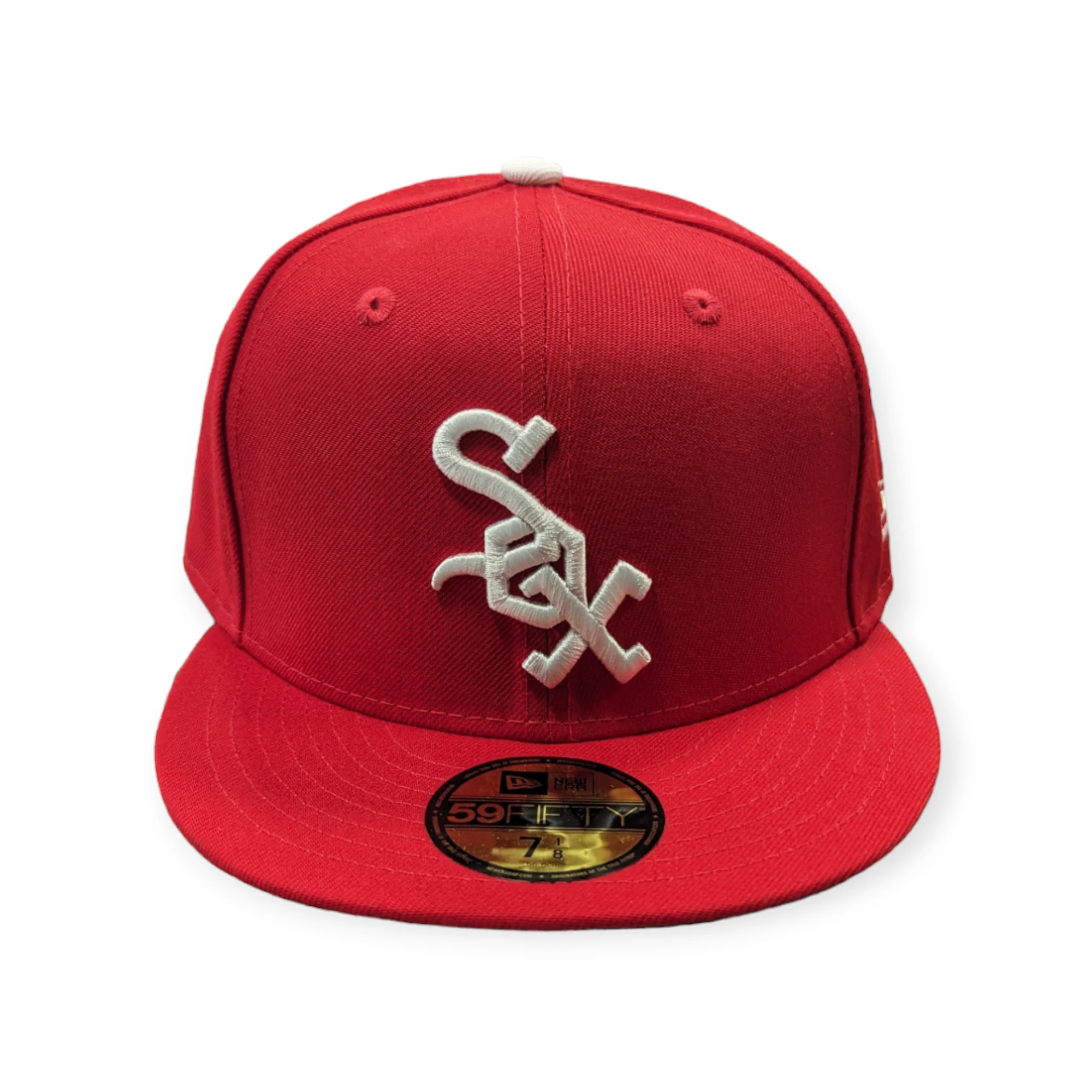 Chicago White Sox Collection 1972 New Era Cooperstown Classics Red 59FIFTY Fitted Hat