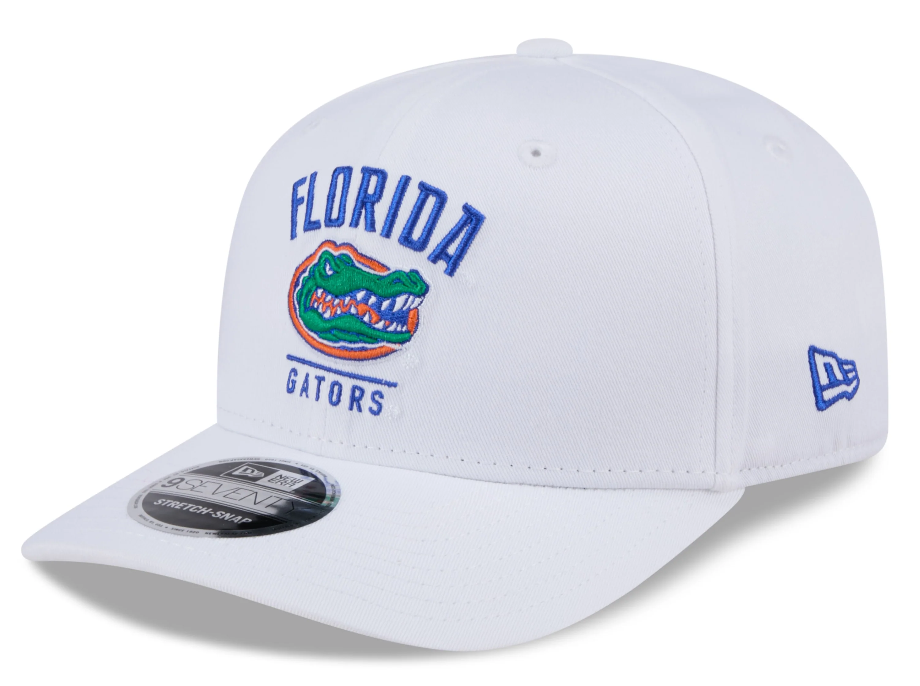 Florida Gators New Era Team White 9SEVENTY Adjustable Hat