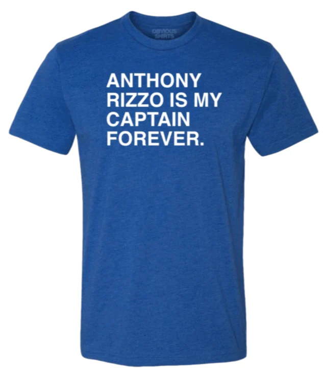 Men's Obvious Shirts Anthony Rizzo Chicago Cubs 
