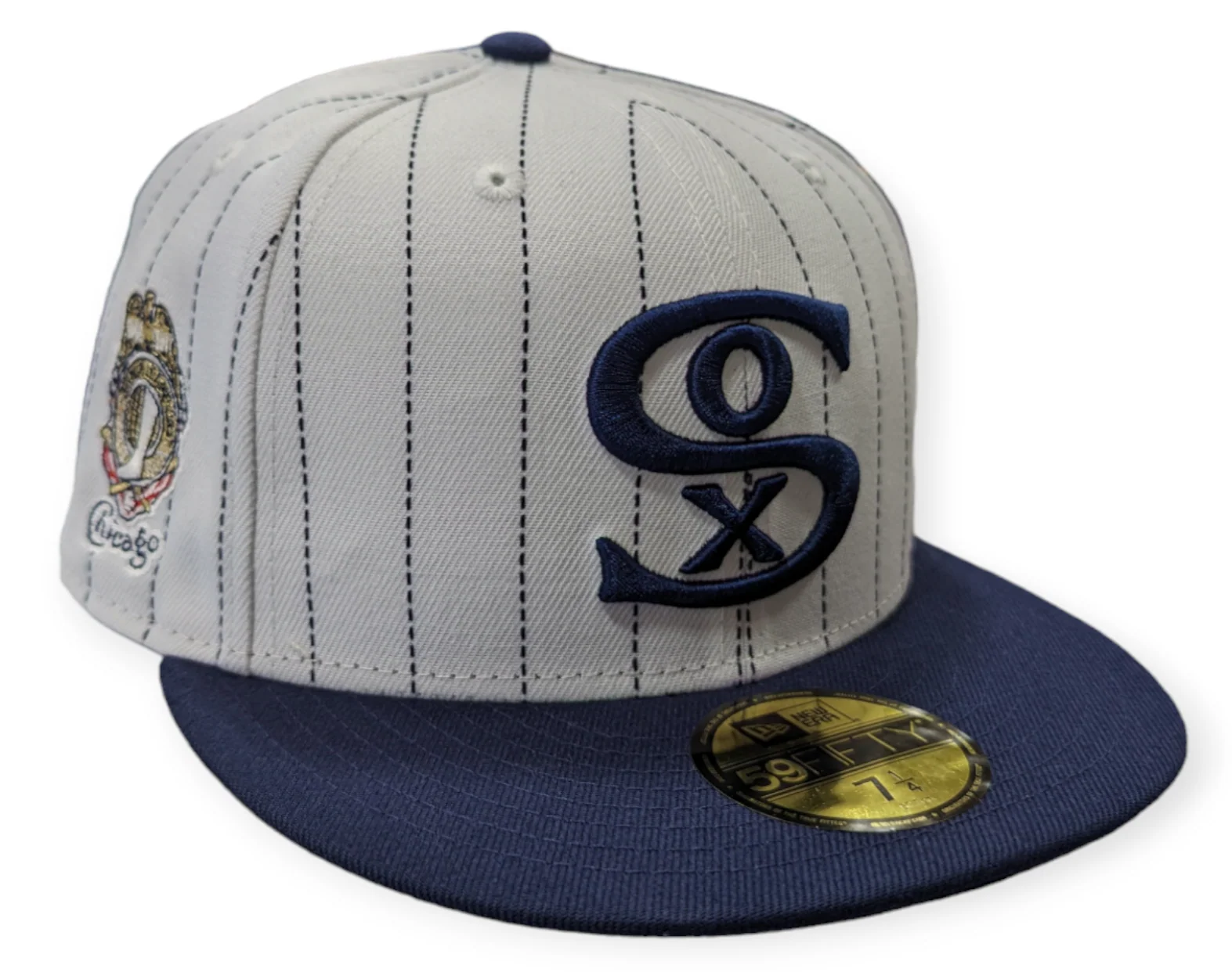 Chicago White Sox Field Of Dreams Mashup New Era White/Navy 59FIFTY Fitted Hat