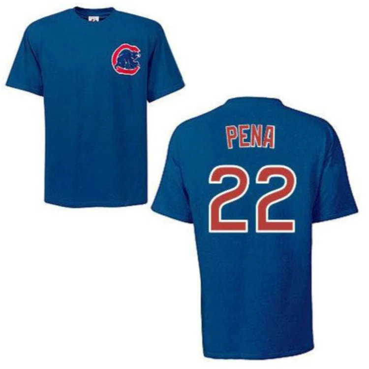 Chicago Cubs Carlos Pena Adult Player T-Shirt