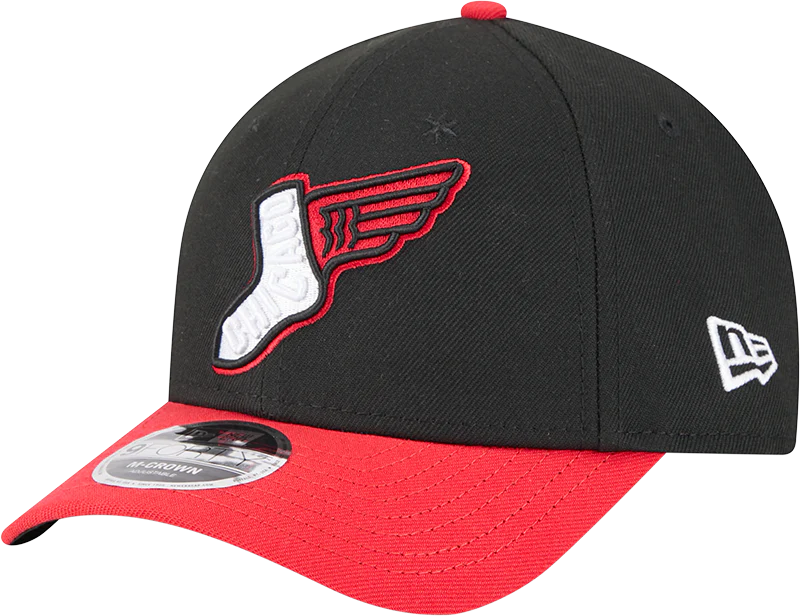 Chicago White Sox New Era 2025 City Connect 9FORTY M-Crown Adjustable Hat - Red/Black