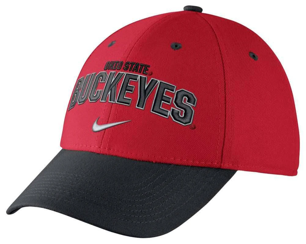 Ohio State Buckeyes Nike Legacy 91 Verbiage Performance Flex Hat
