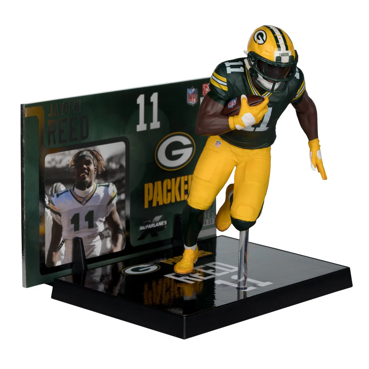 Jayden Reed Green Bay Packers Sportspicks Legacy Series McFarlane Figure