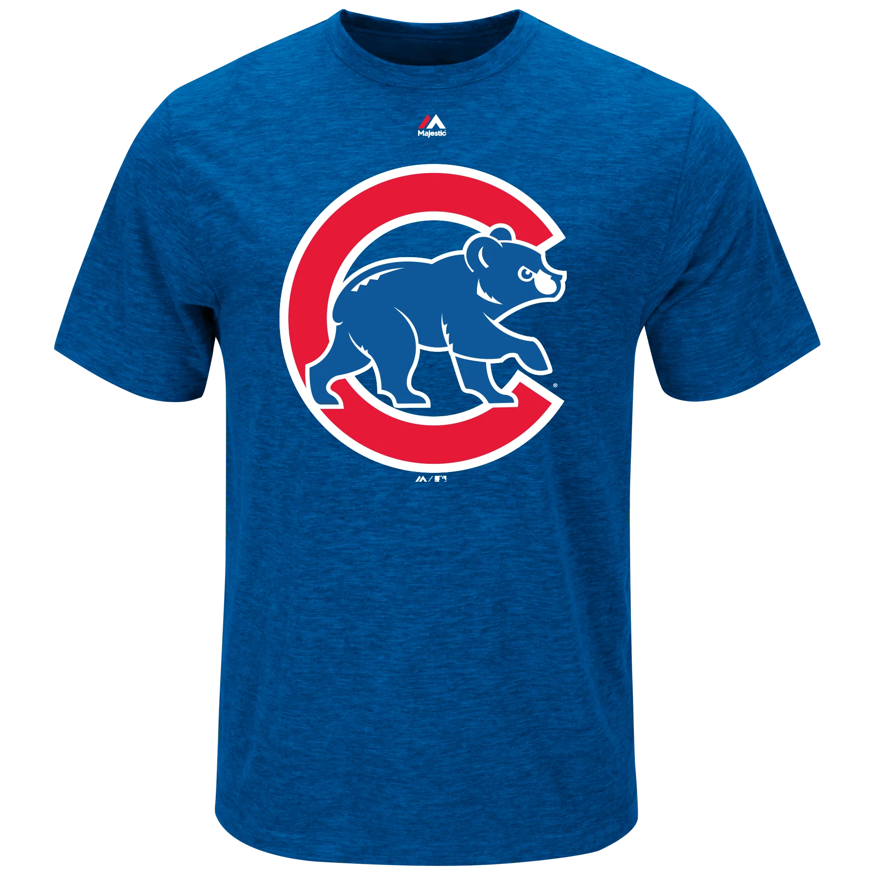 Men's Chicago Cubs Royal Big Logo T-Shirt