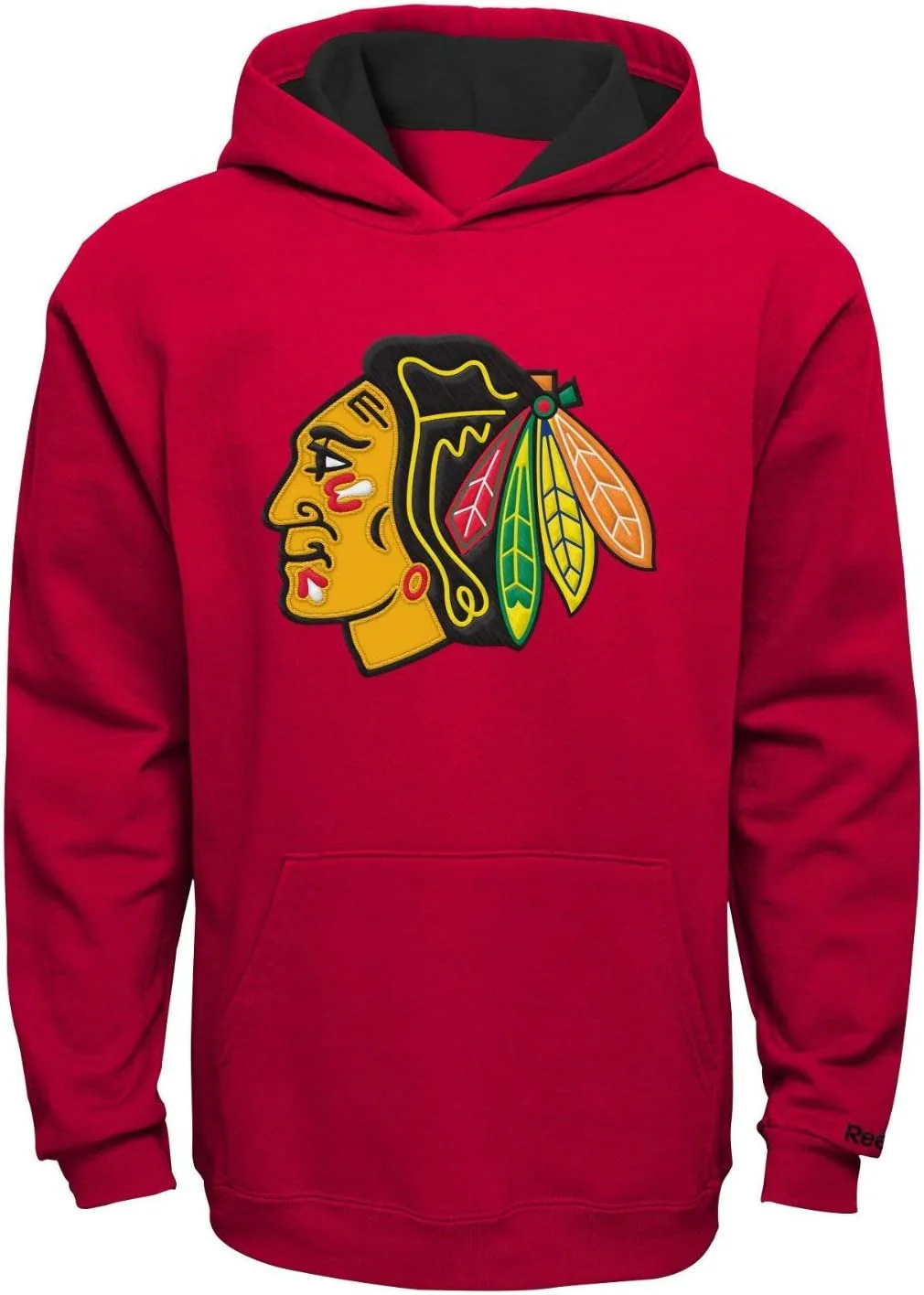 Youth Chicago Blackhawks Reebok Red Sportsman Pullover Hoodie