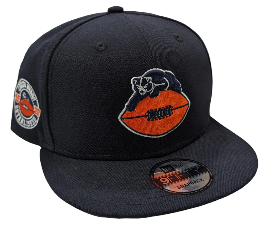 Chicago Bears New Era Gridiron Classics 1946 Navy 9FIFTY Adjustable Snapback Hat