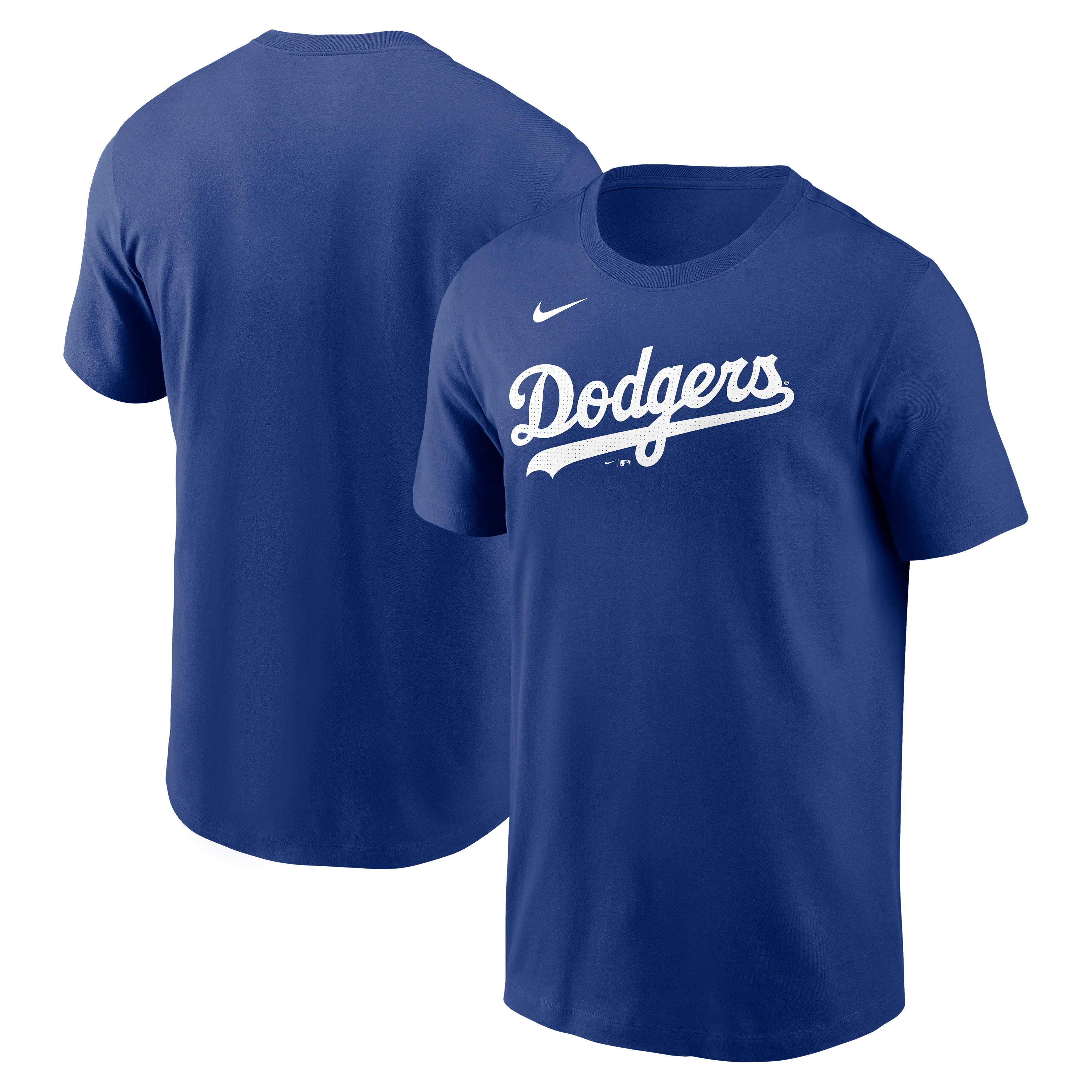 Men's Los Angeles Dodgers Nike Royal Blue Wordmark T-Shirt