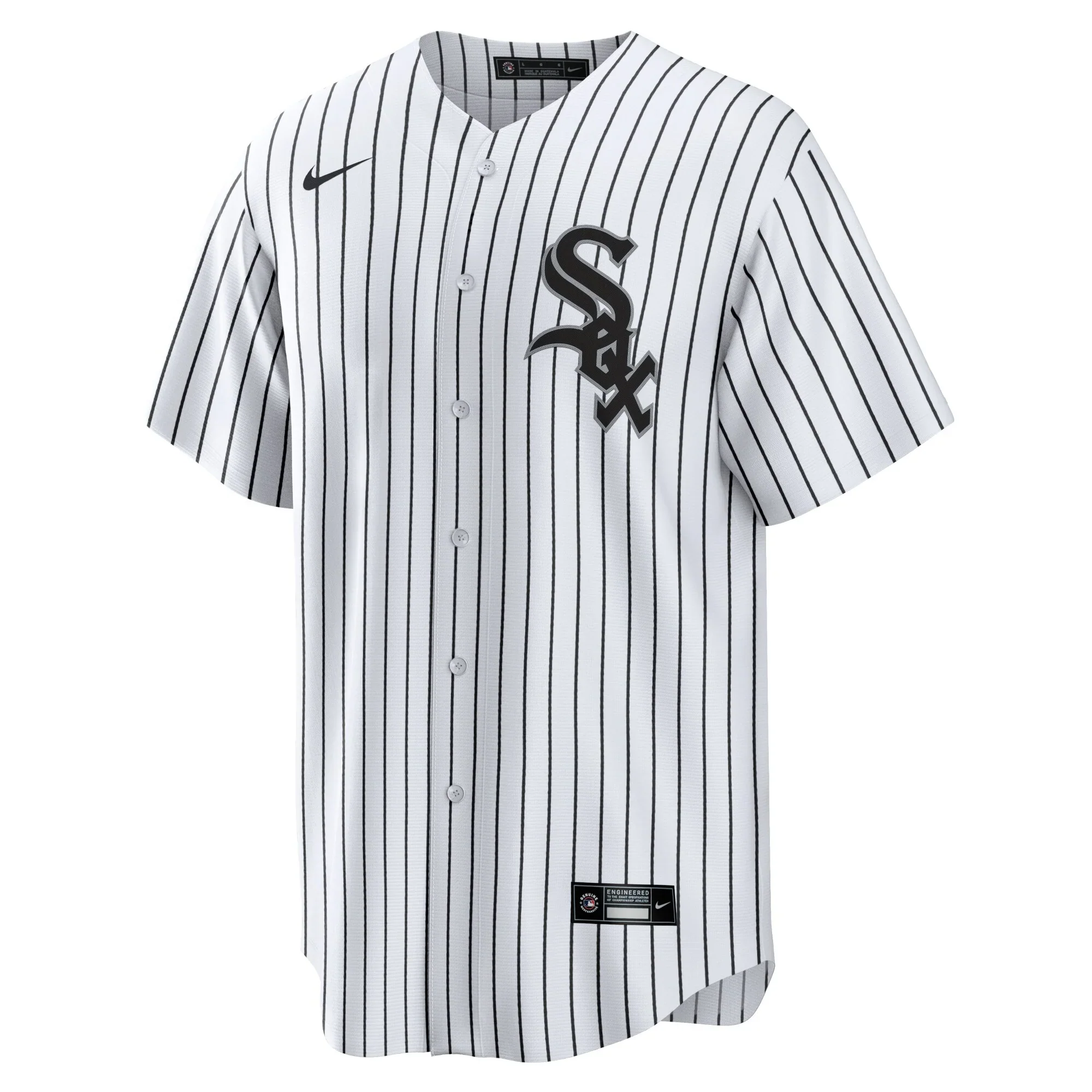 Men's NIKE Chicago White Sox Home White Replica Custom Jersey