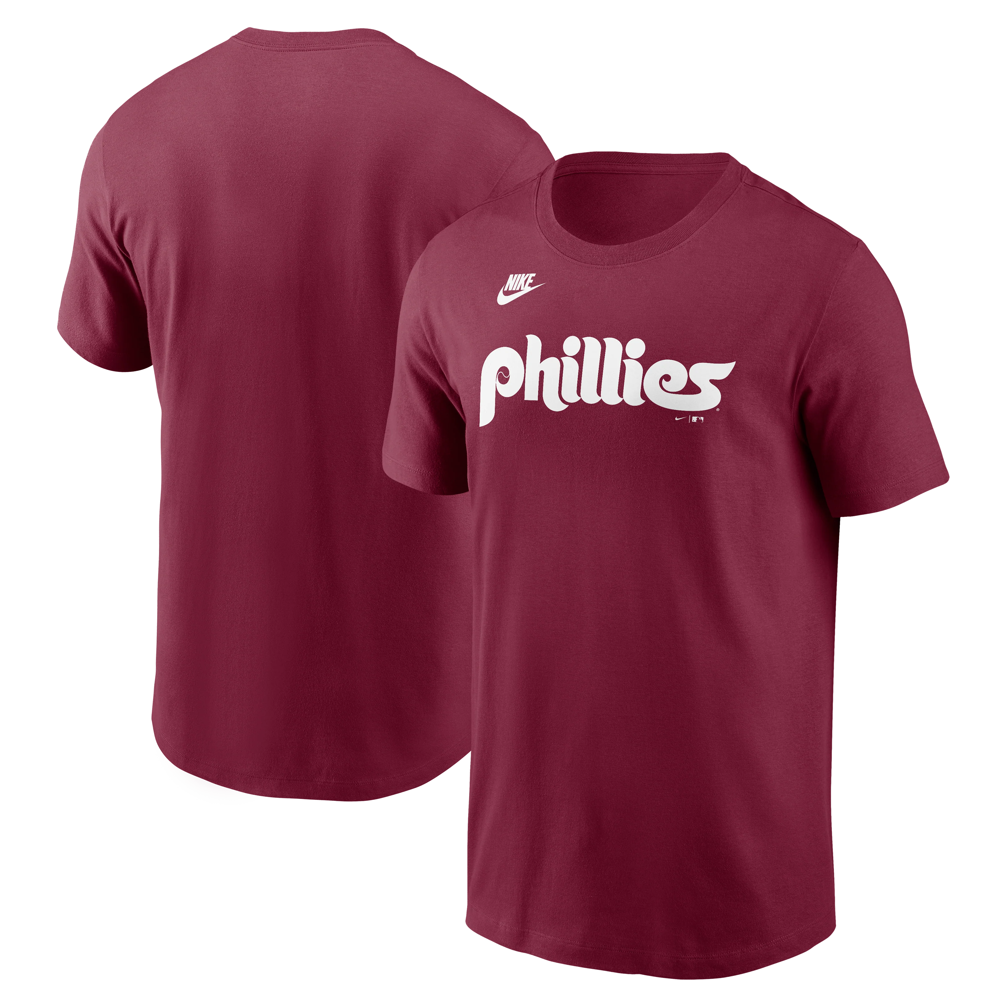 Men's Philadelphia Phillies Nike Maroon Cooperstown T-Shirt