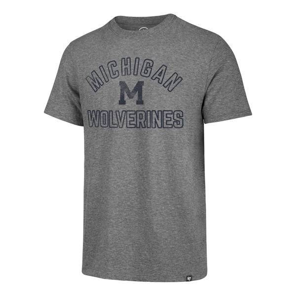 Men's Michigan Wolverines Hollarc Tri-Blend Tee By ’47 Brand