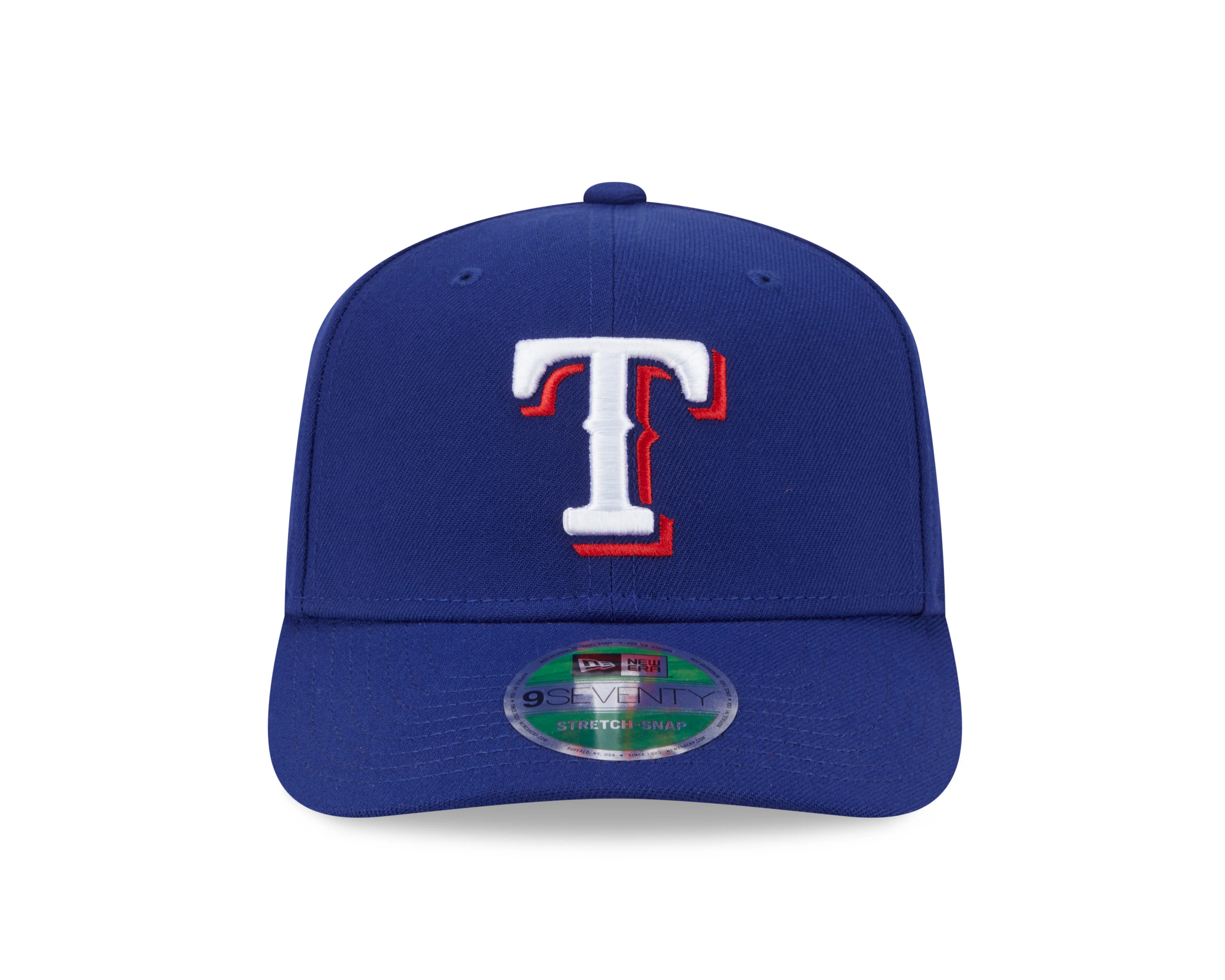 Texas Rangers Blue New Era Player Replica 9SEVENTY Stretch Snap Adjustable Hat