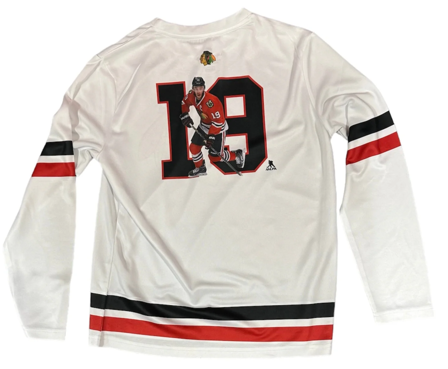 Chicago Blackhawks Youth Jonathan Toews Long Sleeve Dri-Fit Jersey/Shirt