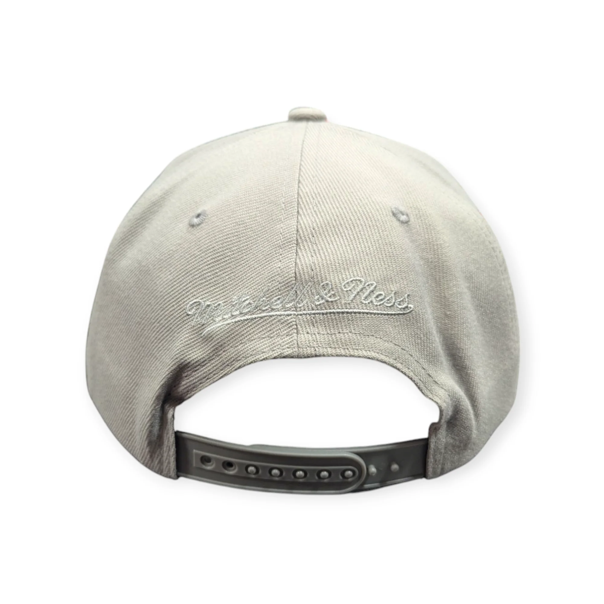 Brooklyn Nets Mitchell & Ness Tonal Eclipse Snapback Hat- Gray