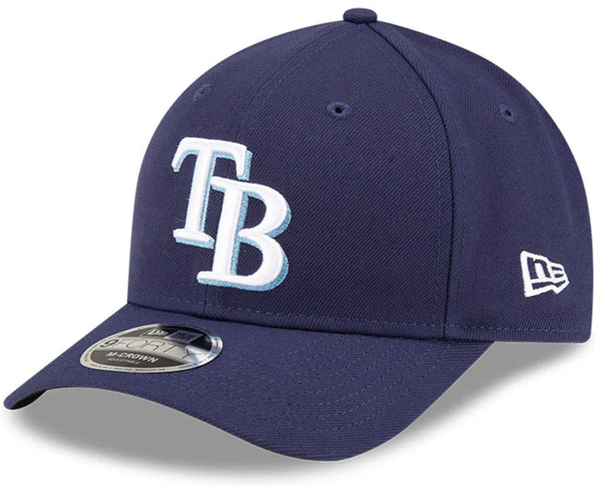 Tampa Bay Rays Navy New Era Player Replica M-Crown 9FORTY Adjustable Hat