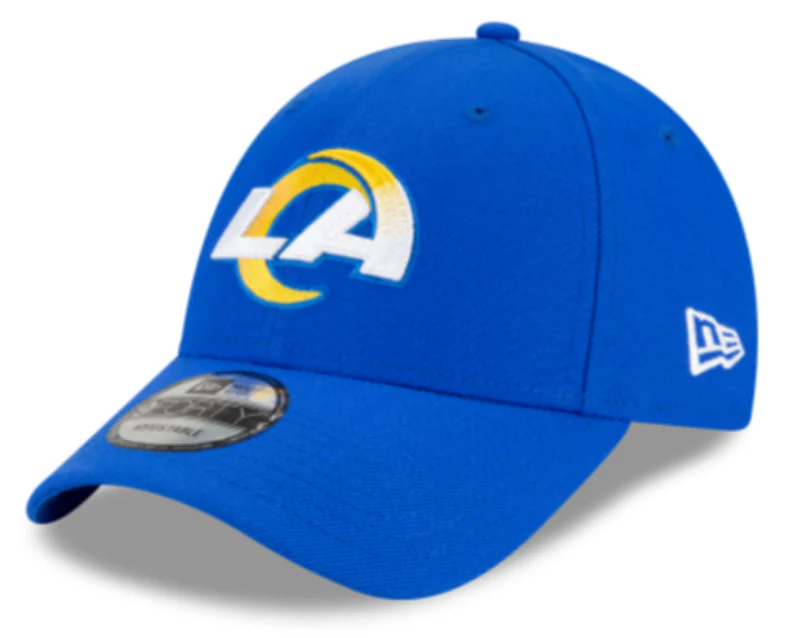 Men's Los Angeles Rams Royal Team Classic New Era 9Forty Adjustable Hat