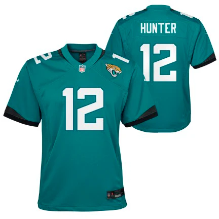 Youth Jacksonville Jaguars Travis Hunter Nike Home Teal Game Jersey