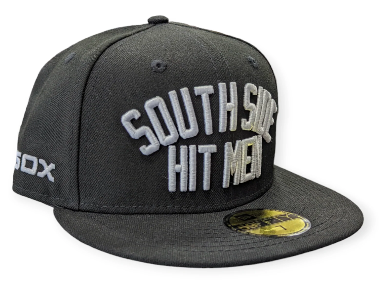 Chicago White Sox New Era Black South Side Hitmen 59FIFTY Fitted Hat