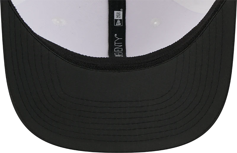 Men's Pittsburgh Steelers New Era White/Black 2025 NFL Training Camp 9SEVENTY Adjustable Hat